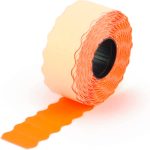 Etiqueta Adesiva Ondulada 26mmx12mm Várias Cores – Colocação de Preços/ Validade – Uso em Etiquetadoras Manuais – Norpack - Image 3