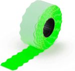 Etiqueta Adesiva Ondulada 26mmx12mm Várias Cores – Colocação de Preços/ Validade – Uso em Etiquetadoras Manuais – Norpack - Image 4