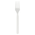 Garfo BIOPlástico CPLA Branco 17CM Pack 50un. - Take Away – Norpack