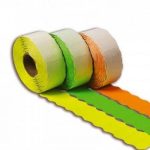Etiqueta Adesiva Ondulada 26mmx12mm Várias Cores – Colocação de Preços/ Validade – Uso em Etiquetadoras Manuais – Norpack - Image 26