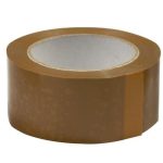 Fita Adesiva P/ Fecho de Caixas ES Premium Tape PPLN - Baixo Ruído Transparente / Castanho 48MMx60mtrs – Norpack - Image 2