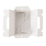 Caixa Cartão Kraft Cabaz / Presente / Lunch Box 18x12x9cm p/Take Away/Presente/Pastelaria/Bolos – Norpack - Image 4