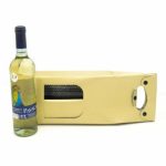 Bolsa Bolha Ar Plástico Premium 2 Garrafas 15x7.5x42cm c/3 Botões e c/Janela Cor Premium Dourado – Norpack - Image 5
