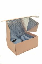 Caixa Bolha Ar Plástico Premium Presente / Cabaz / Garrafa 32x23x14cm Cor Premium Rosa – Norpack - Image 4