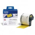 Rolo Papel Contínuo Autocolante Amarelo DK44605 - 62 MM x 30,48MTS para impressoras QL BROTHER – Norpack