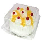 Caixa Plástica Reutilizável Quadrada para Take Away / Pastelaria / Bolos / Marisco – Norpack