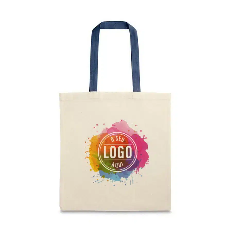 saco-algodao_azul_impressao_embalsantos.webp Saco Algodão / Tote Bag Crú Alças Compridas c/Impressão 1 Face - Cor-da-alca: Azul - Azul - Norpack - Image 1