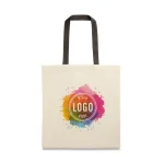 Saco Algodão / Tote Bag Crú Alças Compridas c/Impressão 1 Face - Cor-da-alca: Preto - Preto - Norpack