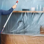 Rolo Plástico c/Fita Adesiva Pintura - Ideal para Obras! – Norpack - Image 12