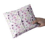 Papel Vegetal 25x25cm Flores Malva– Pack 25Fls Ideal para Embrulhos de Encomendas e Ofertas! – Norpack