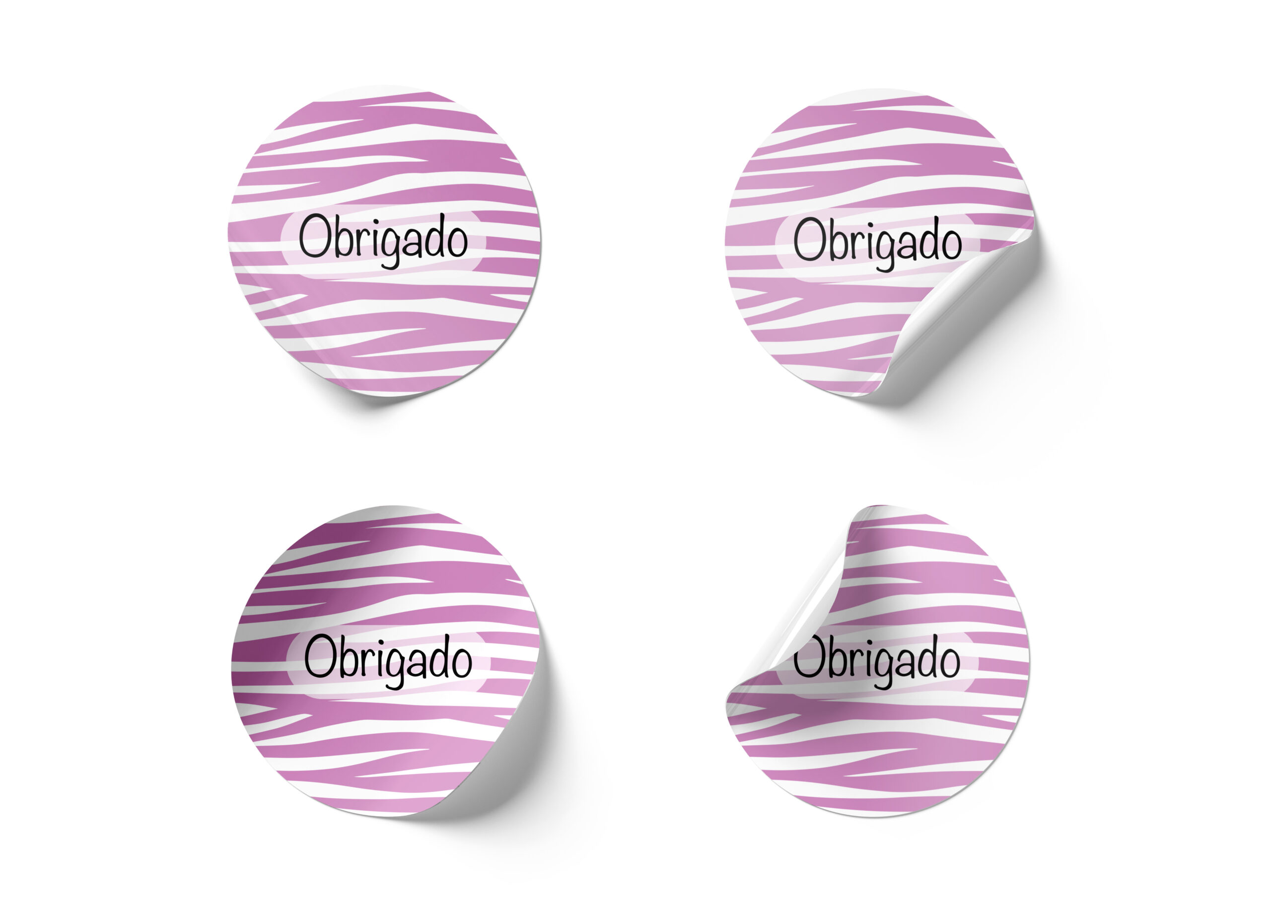 zebra-roxa-scaled-1.jpg Etiquetas Adesivas Brancas Redondas 4,5cm Riscas Zebra Roxo Pack 24 unidades – Norpack - Image 1